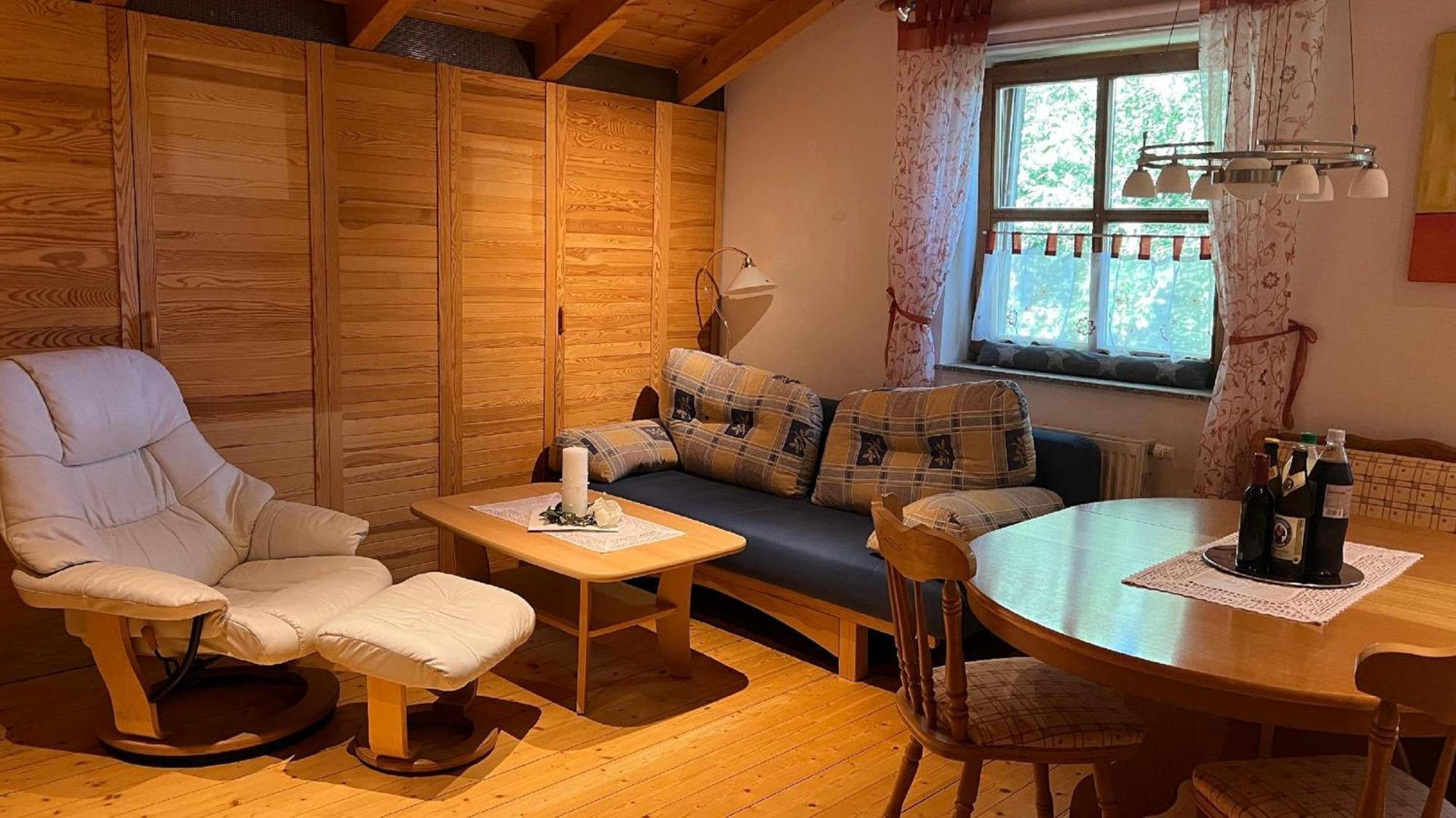 Ferienwohnung "Auszeit" Mit Garten Sankt Oswald-Riedlhuette Eksteriør bilde